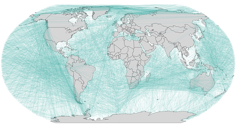 Straight-line "arcs"