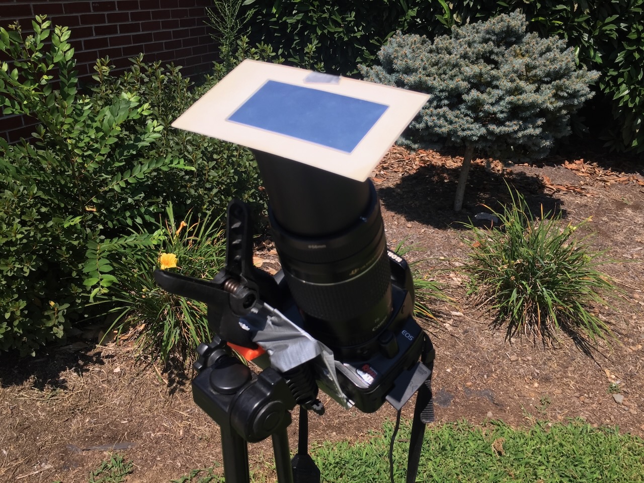 my camera setup for the 2017 eclipse